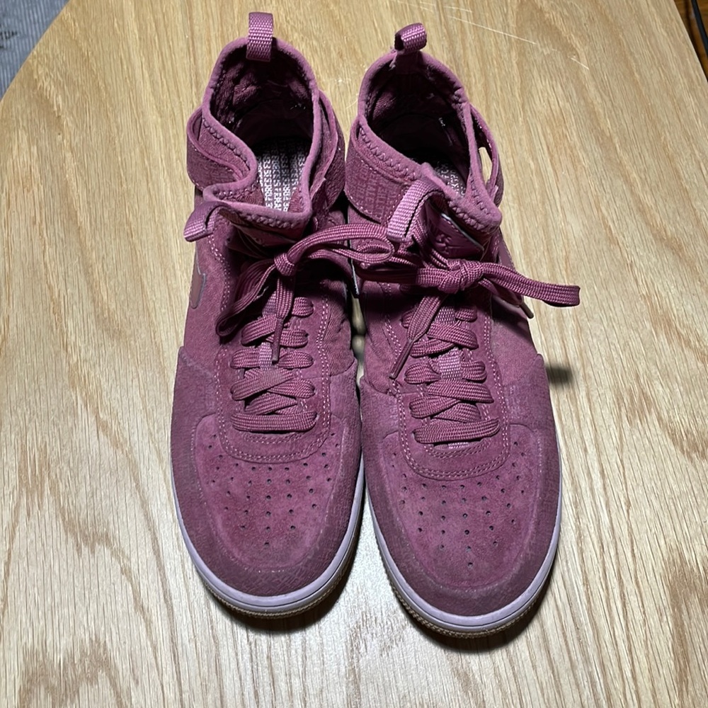 Women’s Purple High Top Air Force